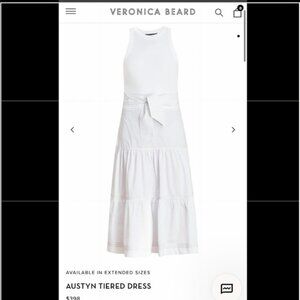 Veronica Beard Austyn tie dress Medium NWT